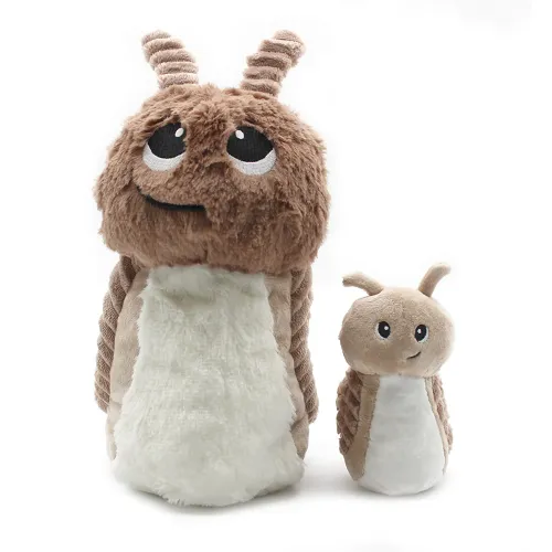 Les Petits Marmots | Peluche escargot Speedou maman et son bébé - Beige 