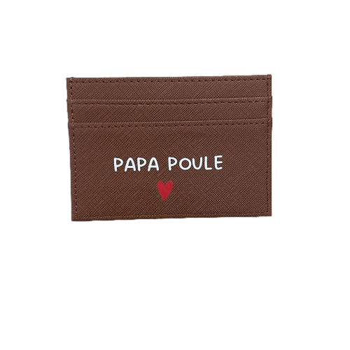 Les Petits Marmots | Porte cartes - Papa poule
