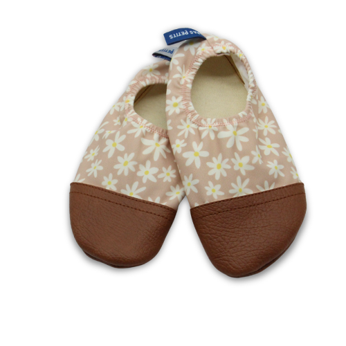Les Petits Marmots | Chaussons - Les petites marguerites