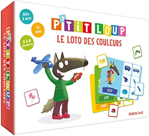 Les Petits Marmots | P'tit Loup - Le loto des couleurs