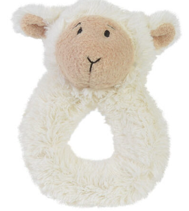 Les Petits Marmots | Hochet peluche - Mouton