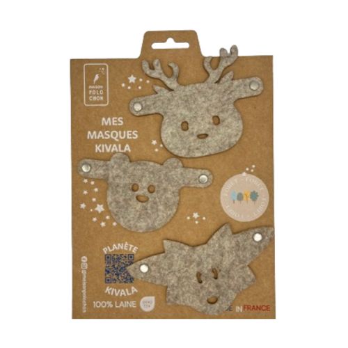 Les Petits Marmots | Kit de 3 masques - Kivala