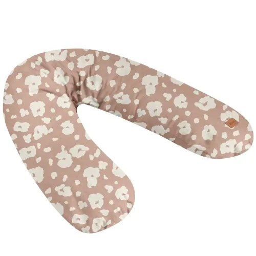 Les Petits Marmots | Coussin d'allaitement Big Flopsy - Jersey de coton imprimé Savannah Bloom