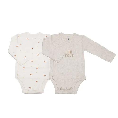 Les Petits Marmots | Set de 2 bodys - Mini nous