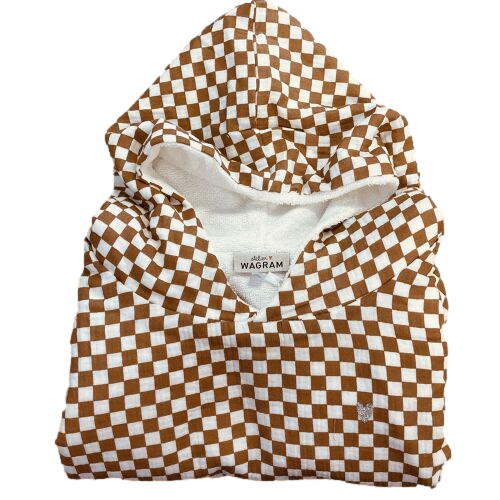 Les Petits Marmots | Poncho de bain 3-6ans - Damier