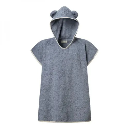 Les Petits Marmots | Poncho de bain Terry - Blue