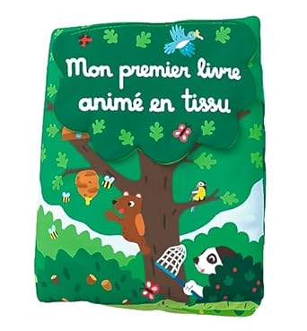 Les Petits Marmots | Mon premier livre animé en tissus 