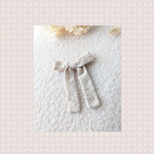 Les Petits Marmots | Maxi noeud long - Broderie