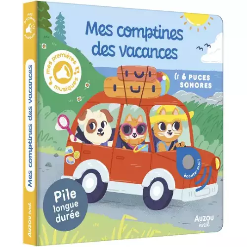 Les Petits Marmots | Mes premiers sonores - Mes comptines des vacances