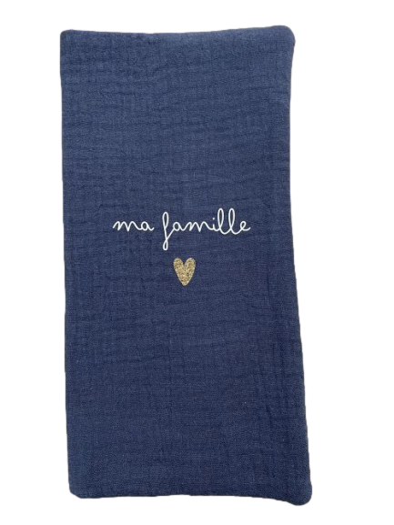 Les Petits Marmots | Protège livret de famille bleu - Ma famille