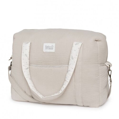 Les Petits Marmots | Sac de maternité Camila - Latte