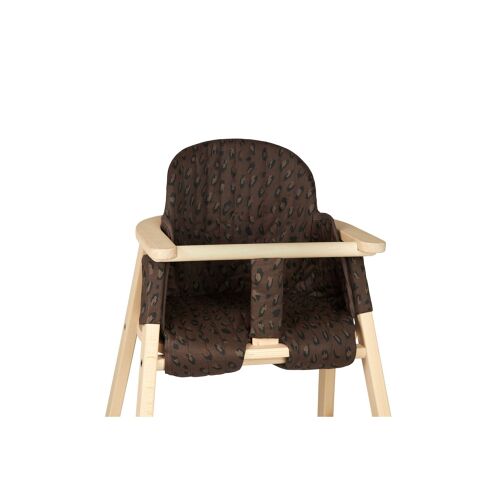 Les Petits Marmots | Coussin pour chaise haute Léonie Brown - Nobodinoz