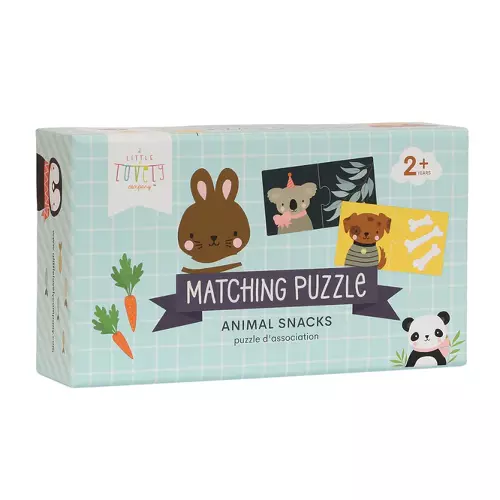 Les Petits Marmots | Puzzle d'association - Animaux