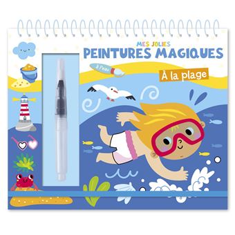 Les Petits Marmots | Peintures magiques à l'eau - A la plage