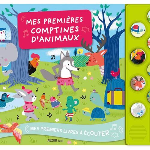 Les Petits Marmots | Mes premiers livres à écouter - Mes premières comptines d'animaux