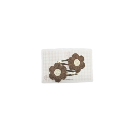 Les Petits Marmots | Duo de fleurs - Chocolat