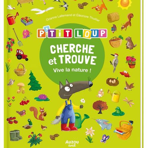 Les Petits Marmots | Cherche et trouve P'tit Loup - Vive la nature !