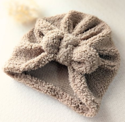 Les Petits Marmots | Turban sherpa 24/36 mois - Noisette