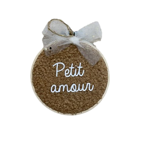 Les Petits Marmots | Mini-tambour caramel - Petit amour