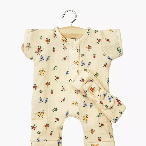 Les Petits Marmots | Babies - Combinaison Lili et son headband en gaze de coton Elise