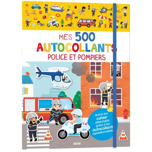 Les Petits Marmots | Mes 500 autocollants - Police & pompiers