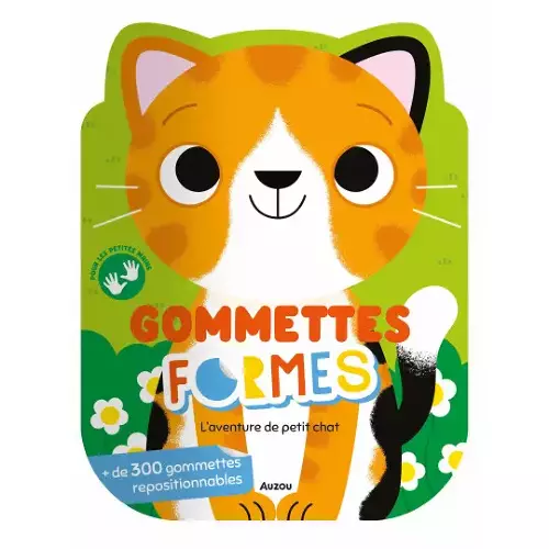 Les Petits Marmots | Gommettes formes - L'aventure de petit chat