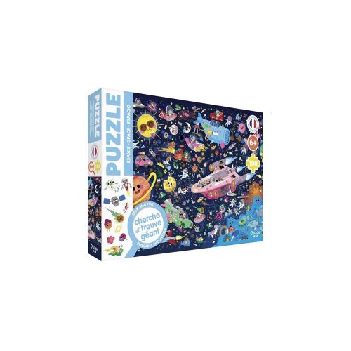 Les Petits Marmots | Puzzle cherche et trouve 100 pièces - Espace