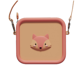 Les Petits Marmots | Sac en silicone - Renard