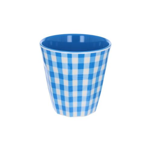 Les Petits Marmots | Verre M - Vichy bleu
