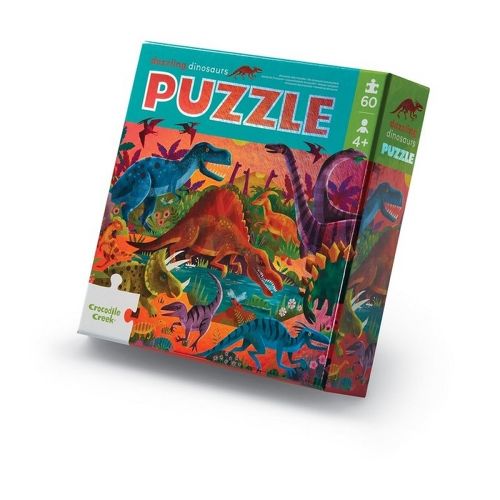 Les Petits Marmots | Puzzle holographiques 60 pièces - Dinosaures