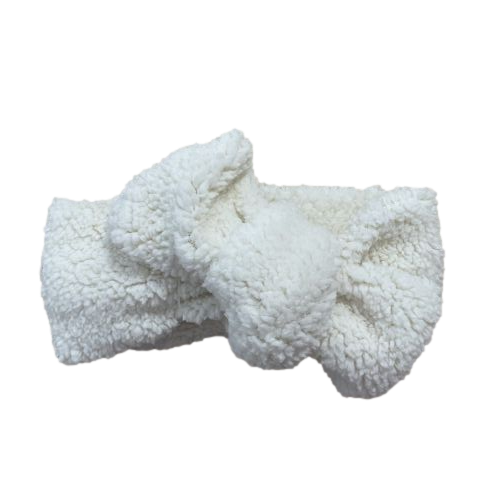 Les Petits Marmots | Bandeau sherpa - Ecru