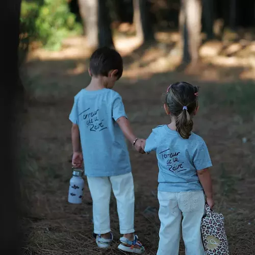 Les Petits Marmots | T-shirt gris - Terreur de la récré