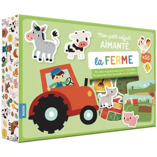Les Petits Marmots | Mon petit coffret aimanté - La ferme