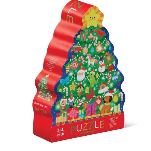 Les Petits Marmots | Puzzle 24 pièces - Sapin de Noël