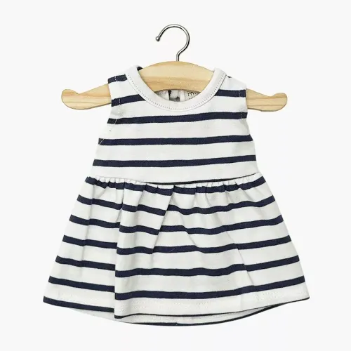 Les Petits Marmots | Gordis - Robe Faustine sans manches en jersey à rayures bleu marine
