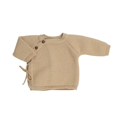 Les Petits Marmots | Brassière bébé en maille - Caramel