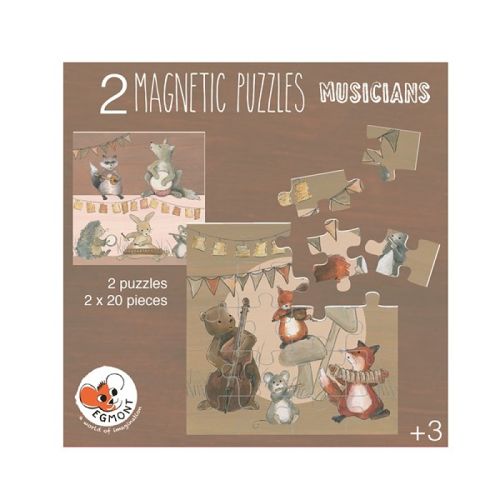 Les Petits Marmots | Puzzle magnétique - Musiciens