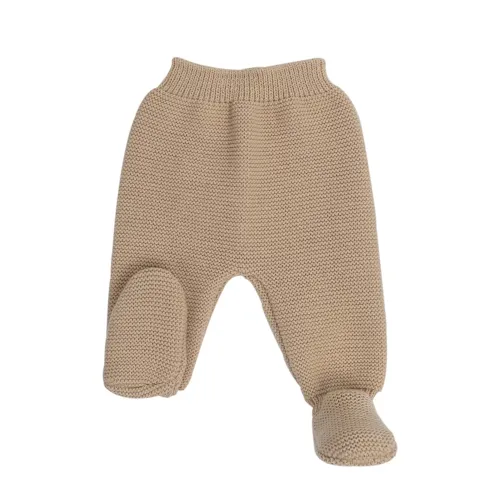 Les Petits Marmots | Pantalon en maille - Caramel