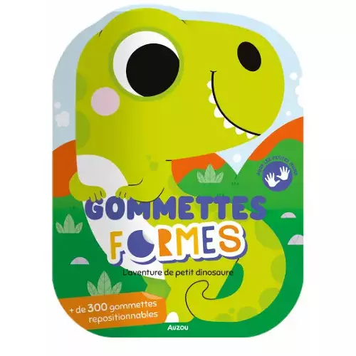 Les Petits Marmots | Gommettes formes - L'aventure de petit dinosaure