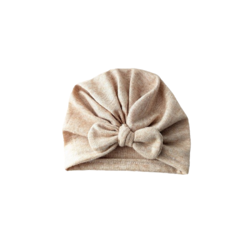 Les Petits Marmots | Turban - Laine sable chiné