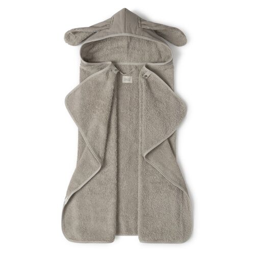 Les Petits Marmots | Cape de bain large Bunny - Feel Almond