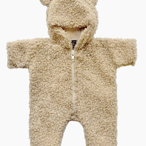 Les Petits Marmots | Babies - Combinaison Winnie en bouclette beige