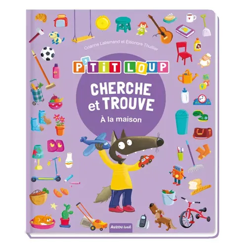 Les Petits Marmots | Cherche et trouve P'tit Loup - A la maison ! 