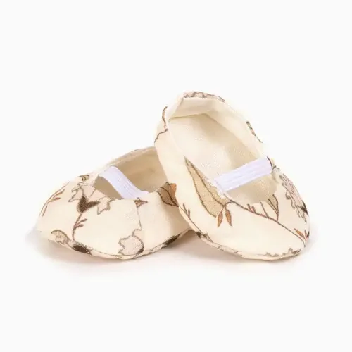 Les Petits Marmots | Gordis - Chaussons ballerine en coton Janelle