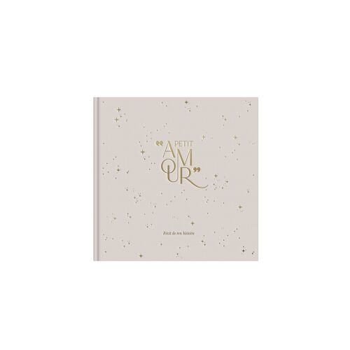 Les Petits Marmots | Livre de naissance "Petit amour" - Beige