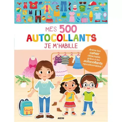 Les Petits Marmots | Mes 500 autocollants - Je m'habille