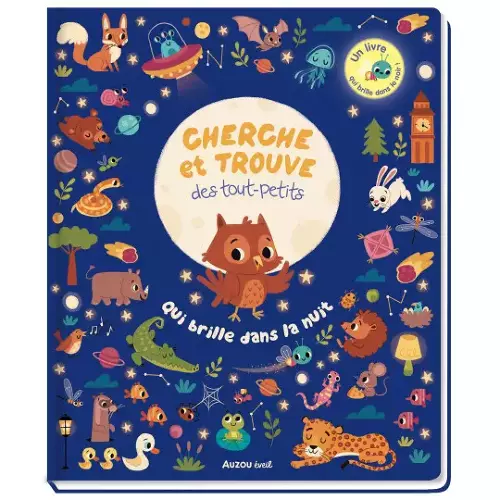 Les Petits Marmots | Cherche et trouve - Qui brille dans la nuit