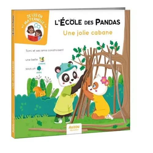 Les Petits Marmots | L'école des pandas - Une jolie cabane