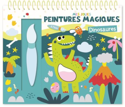 Les Petits Marmots | Peintures magiques à l'eau - Dinosaures