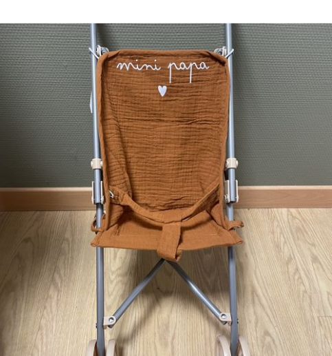Les Petits Marmots | Poussette poupée caramel - Mini Papa